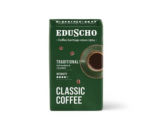 Káva, pražená, mletá, 250 g, EDUSCHO "Classic Traditional"